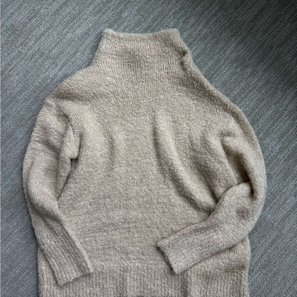 Michael Kors Soft Beige Turtleneck Sweater
